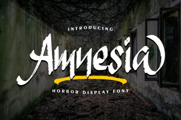 Amnesia: A Charming Script Font for Elegant Editorial Design