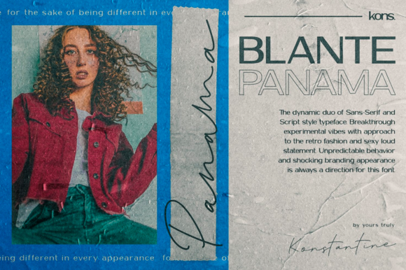 Blante Panama: A Duo Font for Modern Web Design