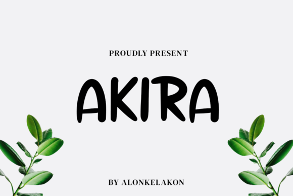 Boost Your Campaign with Akira: A Playful Sans Serif Font