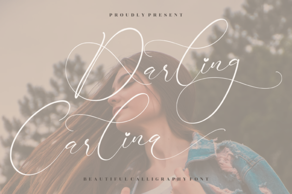 Bringing Elegance with Darling Carlina: A Designer's Font Choice