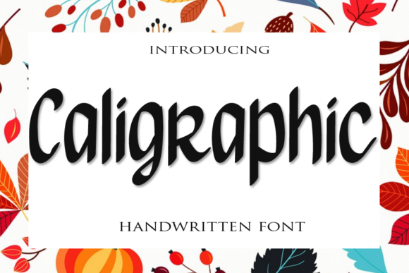 Calligraphic: A Handwritten Font for Digital Elegance