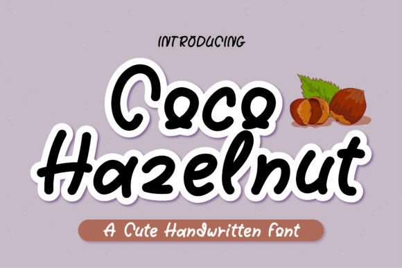 Coco Hazelnut: A Charming Handwritten Font for Engaging Campaigns