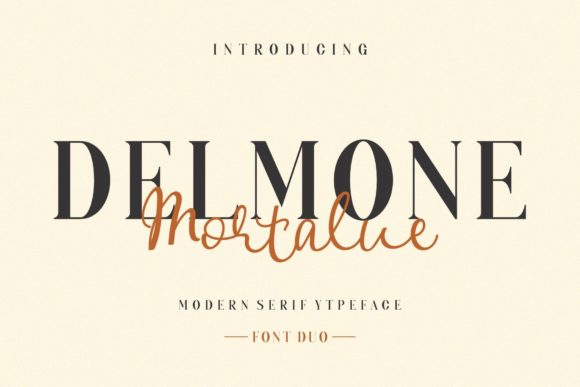 Delmone Mortalue: A Versatile Font for Impactful Campaigns