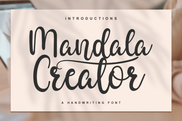 Designing with Mandala Creator: A Font for Elegant Branding