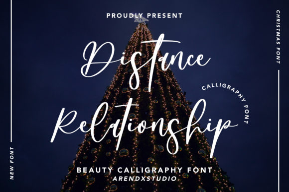 Distance Relationship: A Handwritten Font for Digital Charm