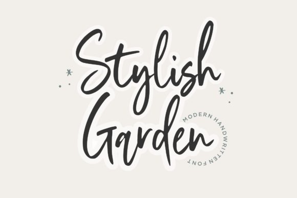 Elevate Your Brand with Stylist Garden Font