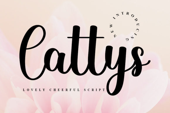 Enhance Your Brand with Cattys: A Charming Handwritten Font