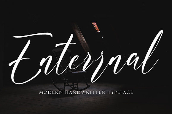 Enhance Your Brand with Enterrnal: A Stylish Script Font