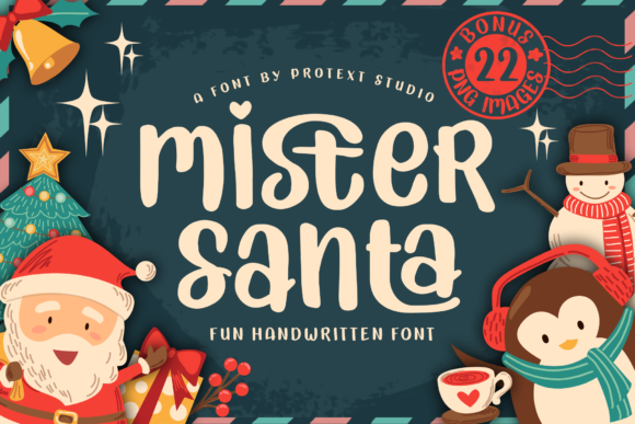 Enhance Your Brand with Mister Santa: A Versatile Handwritten Font