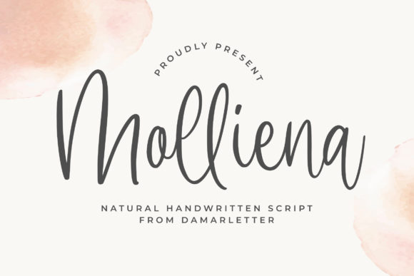 Enhance Your Brand with Molliena: A Charming Handwritten Font