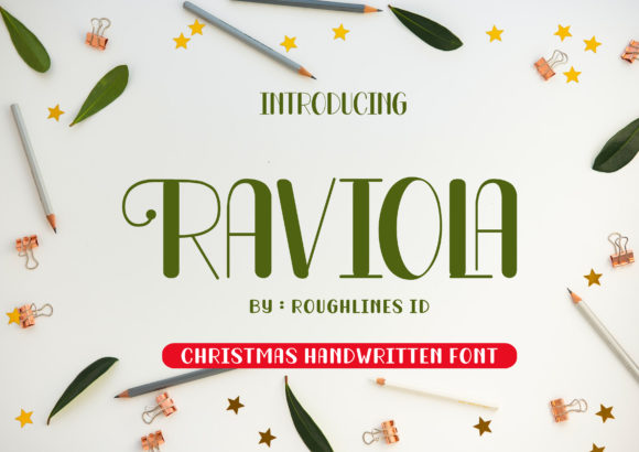 Enhance Your Brand with Raviola Christmas Font