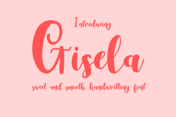 Enhance Your Campaign with Gisela: A Timeless Handwritten Font