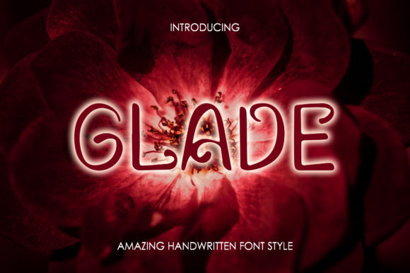 Glade: A Script Amp Font for Creative Projects