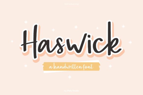 Haswick: The Perfect Handwritten Font for Your Brand