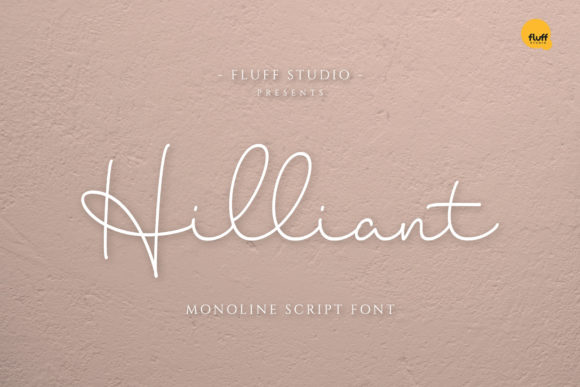 Hilliant: A Handwritten Font for Elegant Editorial Design