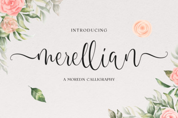 Merellian: A Stylish Script Font for Elegant Campaigns