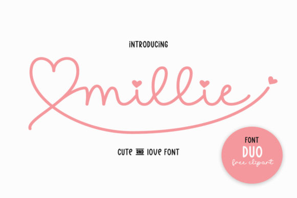 Millie: The Perfect Font for Charming Handmade Creations