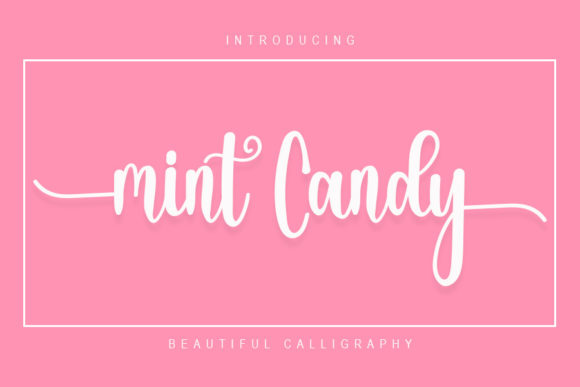 Mint Candy: A Delicate Script Font for Elegant Web Design