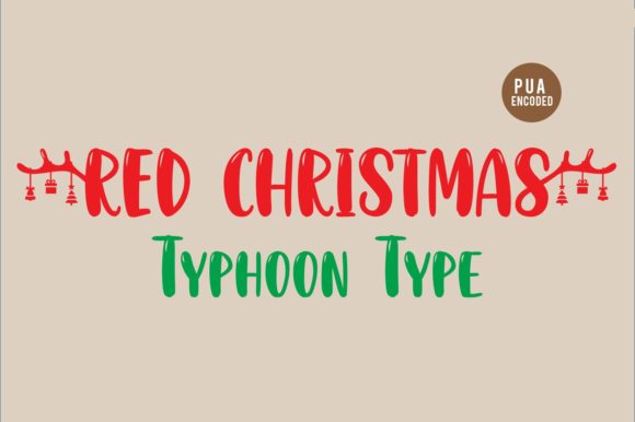 Red Christmas: A Festive Handwritten Font for Engaging Campaigns