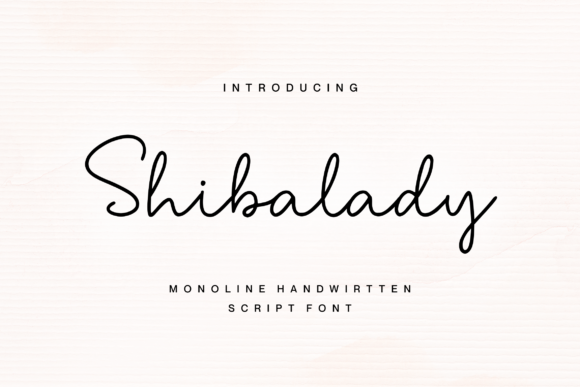 Shibalady: The Handwritten Font for Eye-Catching Campaigns