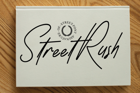 Street Rush: A Charming Font for Business Branding