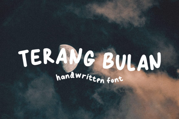Terang Bulan: A Bold and Playful Handwritten Font
