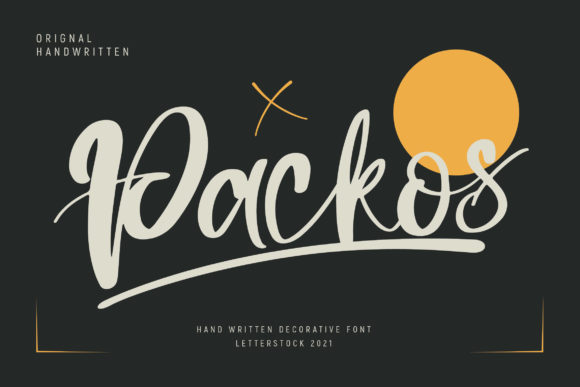 Transform Your Brand with Packos: A Premium Script Font