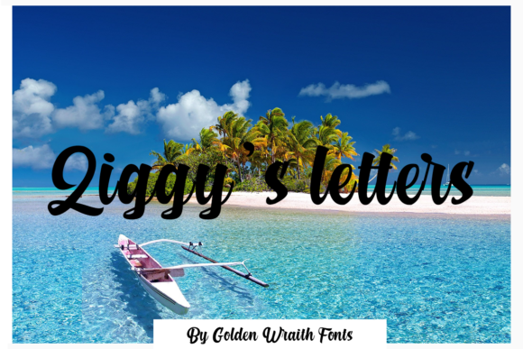 Ziggy s Letters: A Handwritten Font for Editorial Elegance
